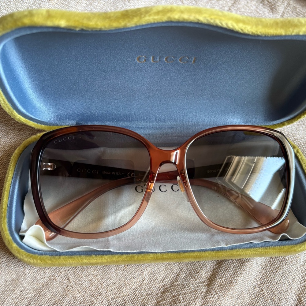 Gucci Brown Sunglasses